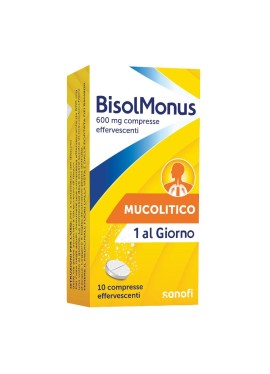 BISOLMONUS*10 cpr eff 600 mg