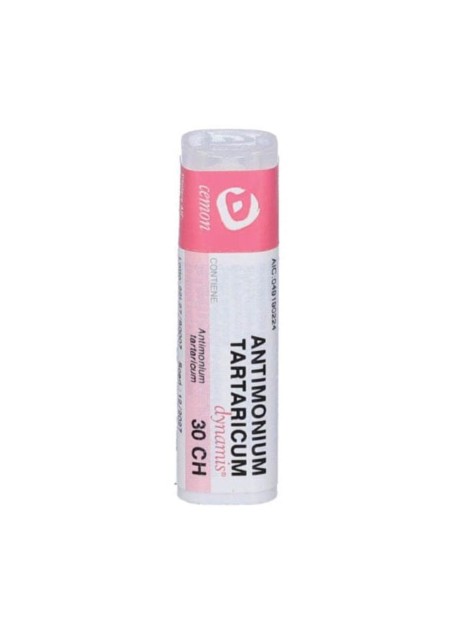 ANTIMONIUM TARTARICUM DYNAMIS*140 granuli 30 CH contenitoremultidose