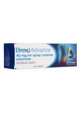 BREXIADVANCE*spray cutaneo 30 ml/125 erog 40 mg/ml con pompadosatrice