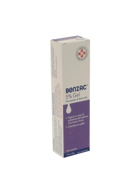 BENZAC*gel 40 g 5%