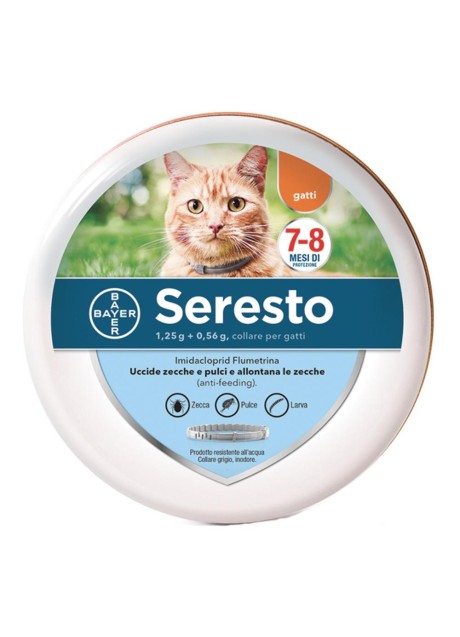 Seresto collare antiparassitario gatti