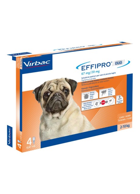 EFFIPRO DUO CANE 67 MG 2-10 KG