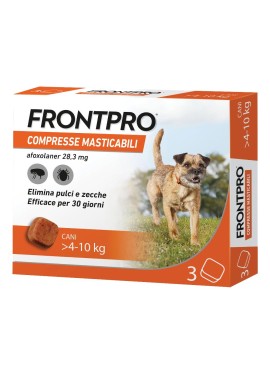 Frontpro 3 compresse per cani da 4 a 10kg