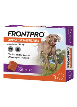 Frontpro 3 compresse per cani da 25 a 50kg