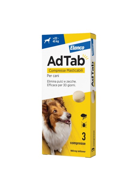 ADTAB*3CPR 900MG CANI 22-45KG