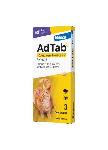 ADTAB*3CPR 12MG GATTI 0,5-2KG