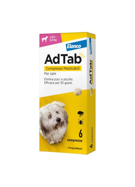 ADTAB 6CPR 112MG CANI2 5 5 5KG