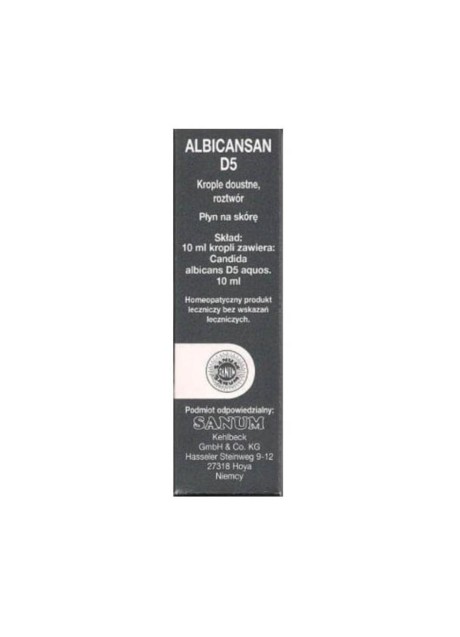 ALBICANSAN D5 GTT 10ML SANUM