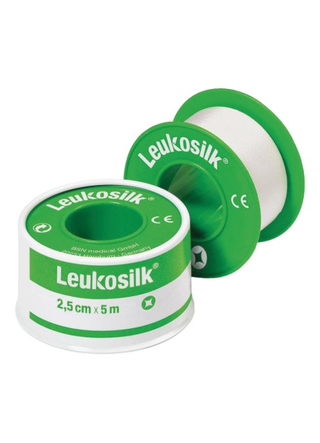 LEUKOSILK-CER MUTUA 500X2,5CM