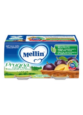 MELLIN-OMO PRUGNA/MELA 2X100