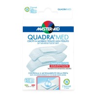 Master aid cerotti quadra med assortiti - 20 pezzi