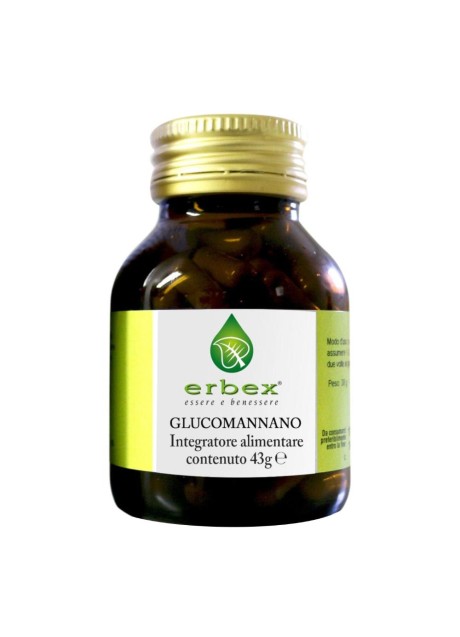 GLUCOMANNANO 100CPS 430MG ERBEX