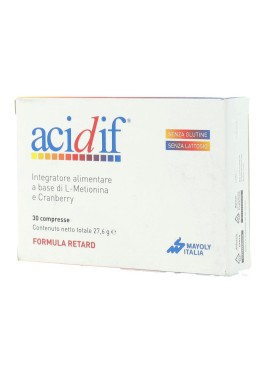 ACIDIF INTEG 30 CPR