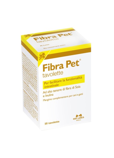 FIBRA PET FLACONE 50 COMPRESSE