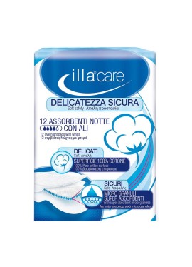 ILLA CARE ASSORBENTE NOTTE 12P