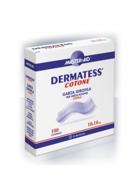 Master Aid Dermatess - Garza cotone 18X40 12 pezzi