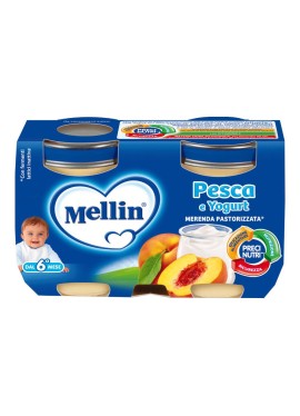 MELLIN-MEREN YOGURT PESCA 2X120G