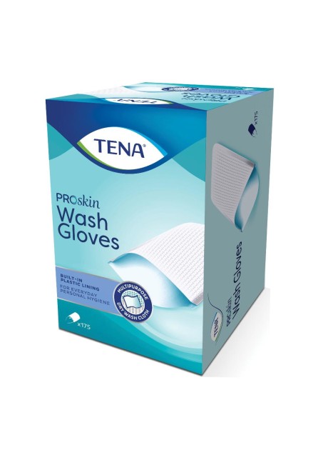 TENA WASH GLOVE C/BARRIERA 0500