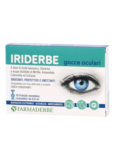 IRIDERBE GOCCE OCUL 10X0,5ML