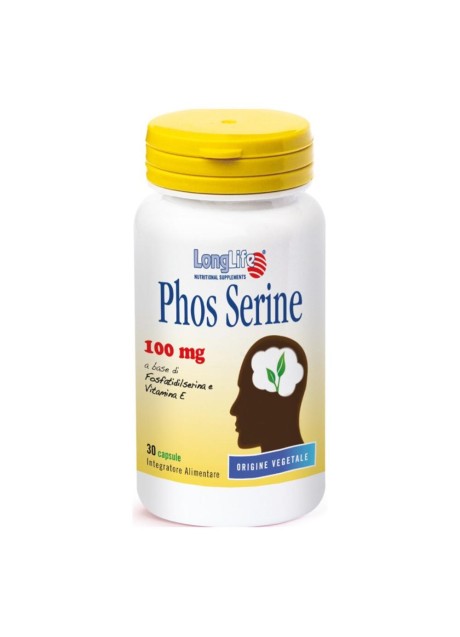 LONGLIFE PHOS SERINE 30CPS