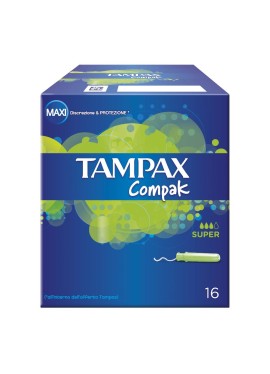 TAMPAX COMPAK SUPER 16PZ