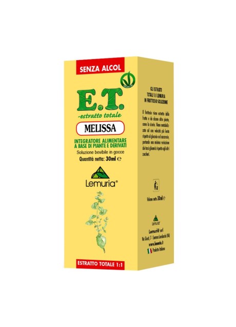 MELISSA E.T. 30ML LEMURIA