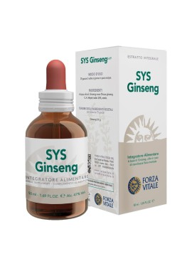 SYS GINSENG ROSSO GOCCE 50ML