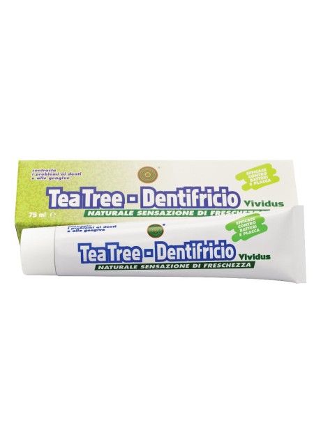 TEA TREE DENTIF 75ML VIVIDUS