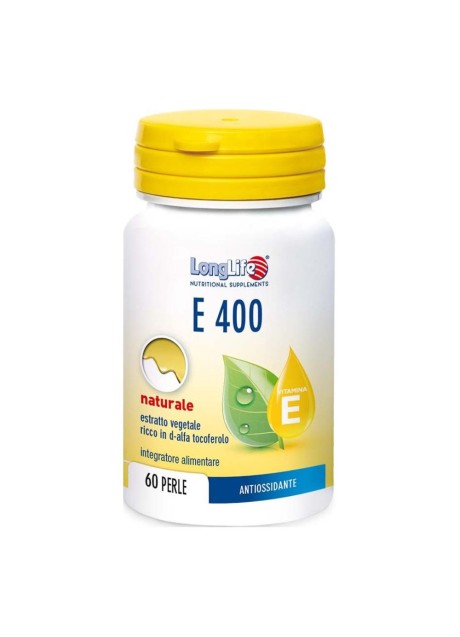 LONGLIFE VIT E400 UI 60PRL+