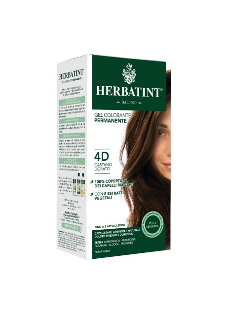 HERBATINT 4D CASTANO DORAT 135ML