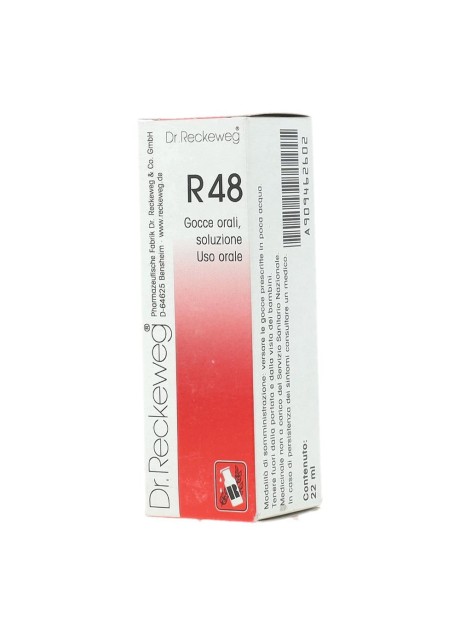 RECKEWEG R48 GOCCE 22ML
