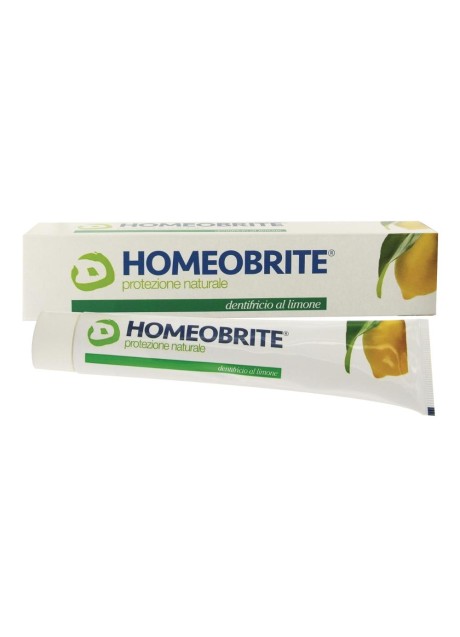 HOMEOBRITE DENTIFRICIO LIMONE