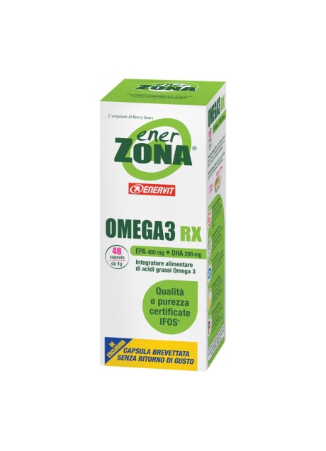 ENERZONA OMEGA 3 RX 48CPS