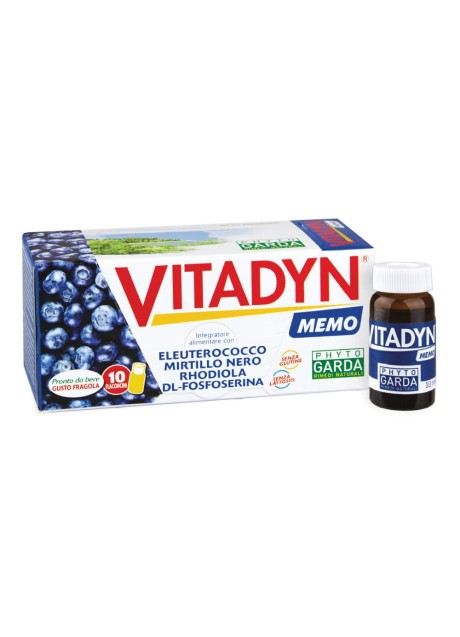 Vitadyn Memo - 10 flaconcini 10 ml gusto fragola