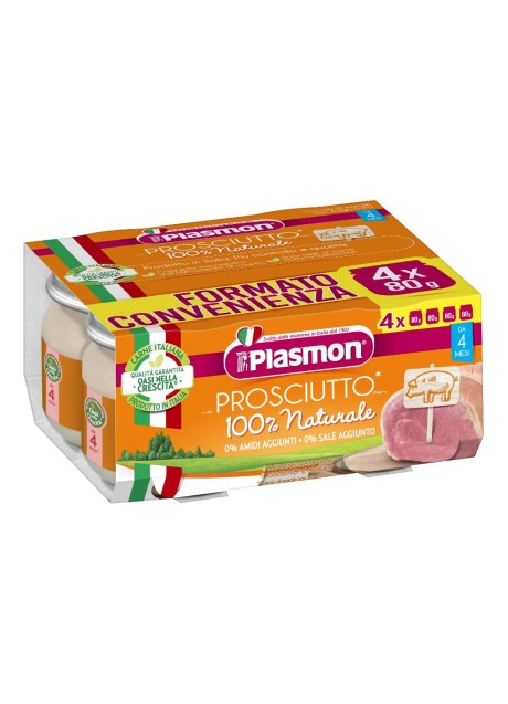 PLASMON OMOG PROSCIUTTO 4X80G