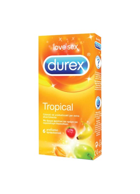 DUREX TROPICAL EASY ON 6PZ