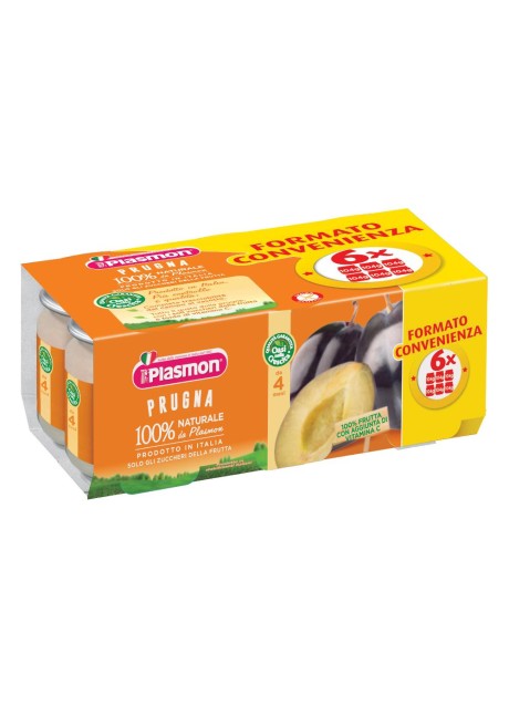 PLASMON OMOG PRUGNA 6X104G