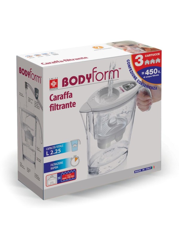 caraffa filtrante bodyform