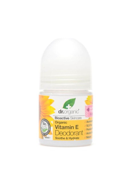 DR ORGANIC VIT E DEODORANT50ML