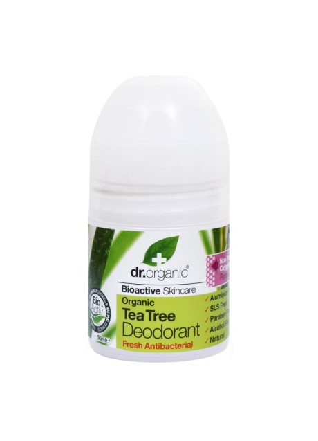 DR ORGANIC TEA TREE DEODORANT