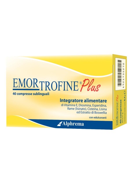 EMORTROFINE PLUS 40 COMPRESSE  SUBLING