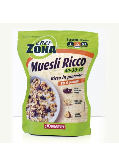 ENERZONA MUESLI RICCO 40-30-30