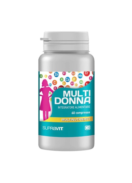 Supravit Multi donna - integratore di vitamine specificatamente formulato per la donna adulta - 60 compresse