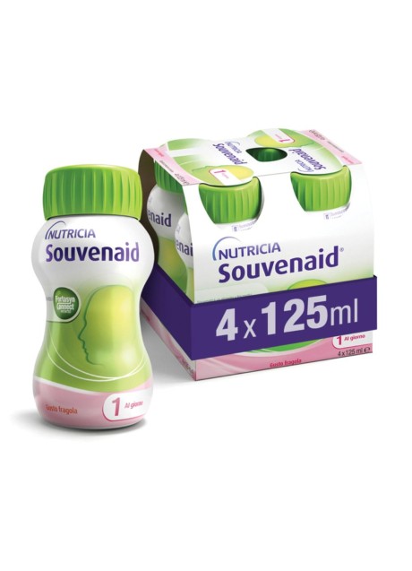 SOUVENAID FRAGOLA  4X125ML