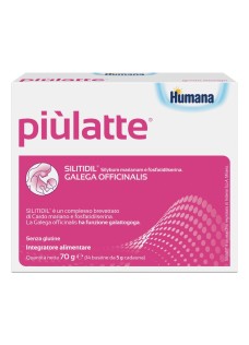 Piùlatte Humana 14 buste- integratore che supporta la produzione del latte materno