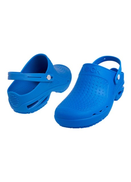 WOCK CLOG BIANCO/BLU M 41/42