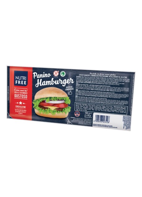 NUTRIFREE PANINO HAMBURGER 180 G