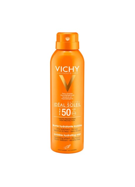 Ideal soleil spray invisibile 200ml spf 50+ vichy