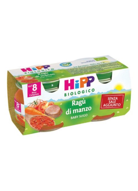 HIPP SUGO RAGU'MANZO 2X80