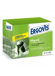 Ergovis Mg+K - integratore di magnesio e potassio da 30 buste